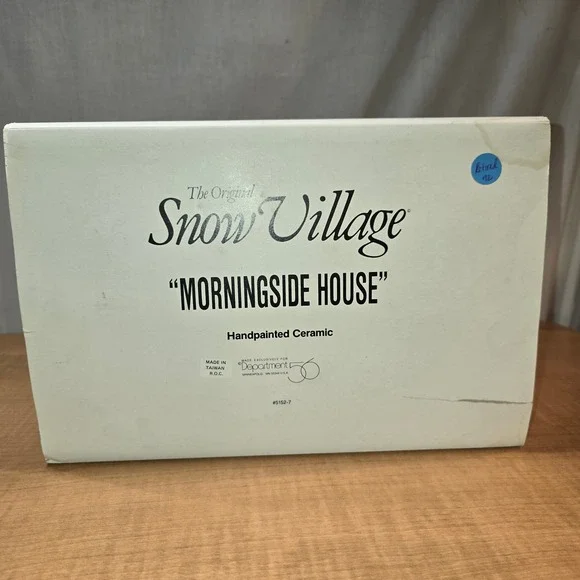 Department 56 Original Snow Village Morningside House #51527 - Picture 14 of 15